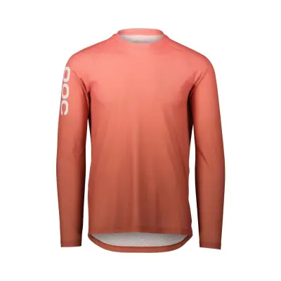 M's Essential MTB Lite LS Jersey Gradient Ammolite Coral