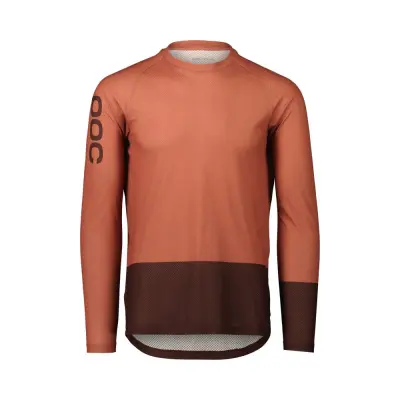 MTB Pure LS Jersey Himalayan Salt/Axinite Brown