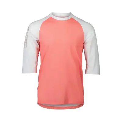 MTB Pure 3/4 Jersey Ammolite Coral/Hydrogen White