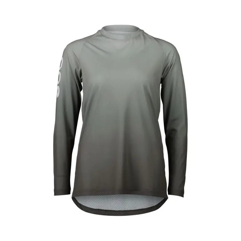W's Essential MTB Lite LS Jersey Gradient Sylvanite Grey