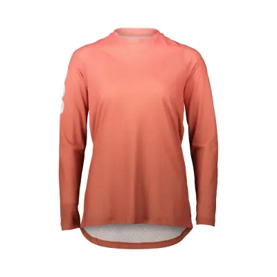 W's Essential MTB Lite LS Jersey Gradient Ammolite Coral