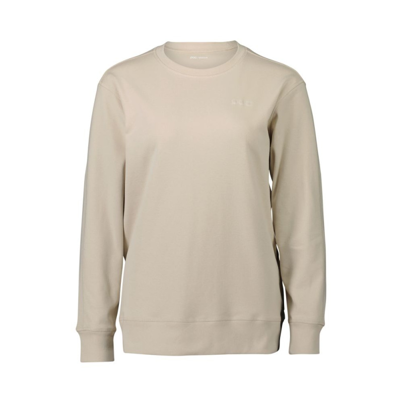 W's Poise Crew Neck Light Sandstone Beige