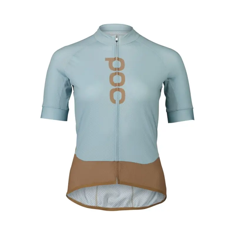 W's Essential Road Logo Jersey Mineral Blue/Jasper Brown