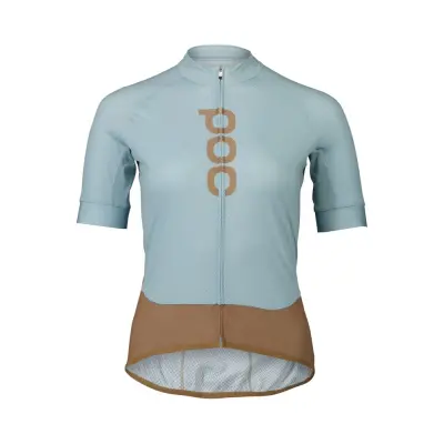 W's Essential Road Logo Jersey Mineral Blue/Jasper Brown