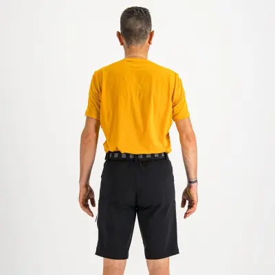 Sportful XPLORE kraťasy čierne/žlté