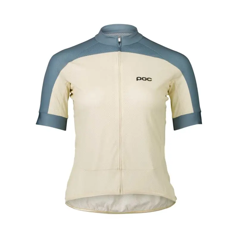 W's Essential Road Logo Jersey Okenite Off-White/Calcite Blue