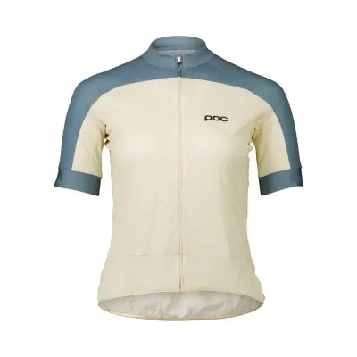W's Essential Road Logo Jersey Okenite Off-White/Calcite Blue
