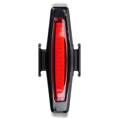 MOST RED EDGE LED USB extra silná blikačka čierna