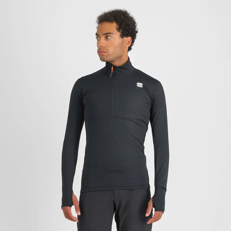 Sportful CARDIO TECH mikina čierna