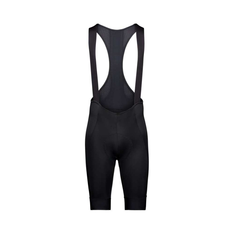 Letné cyklistické nohavice pánske POC Cadence Bib Shorts čierne