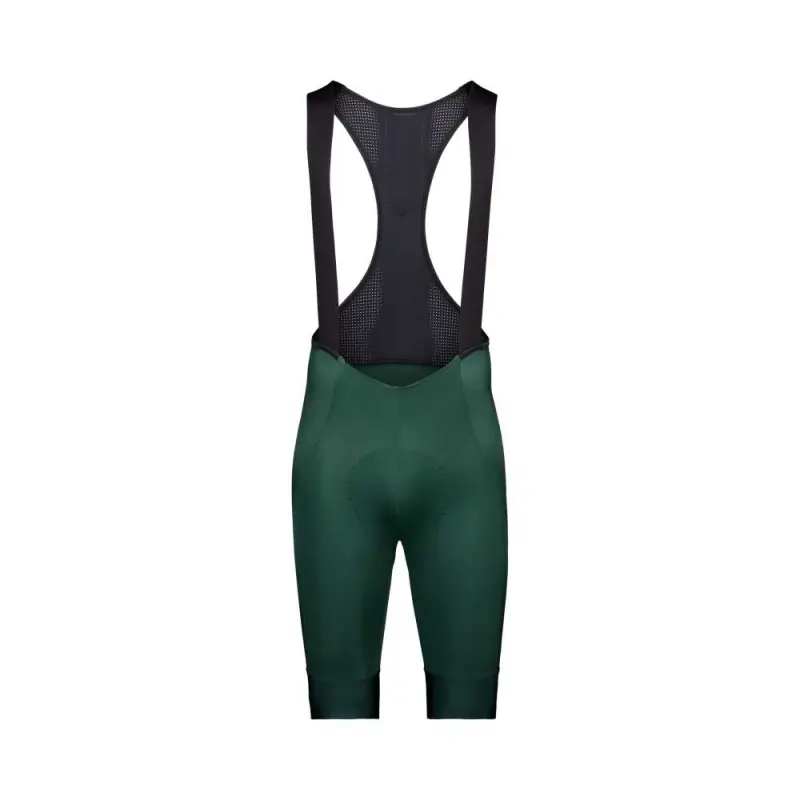 Letné cyklistické nohavice pánske POC Cadence Bib Shorts zelené