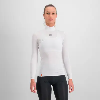 Sportful LIGHT LUPETTO termo tričko dlhý rukáv dámske biele