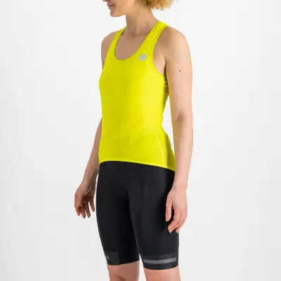 Sportful Flare Dámske tielko žltý