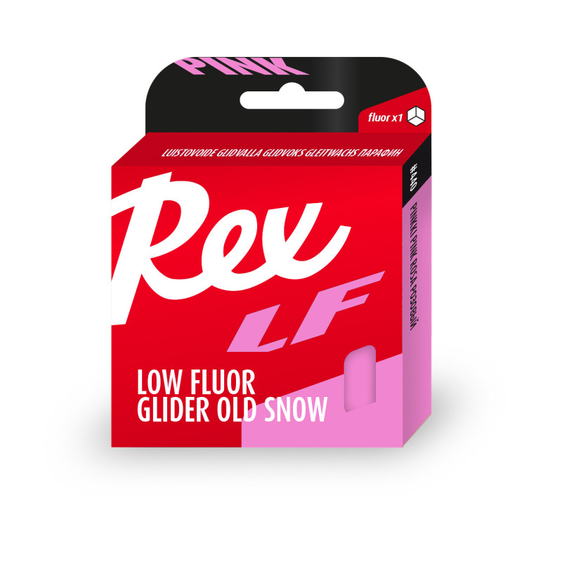 Rex LF Nízkofluórový vosk Ružový starý sneh