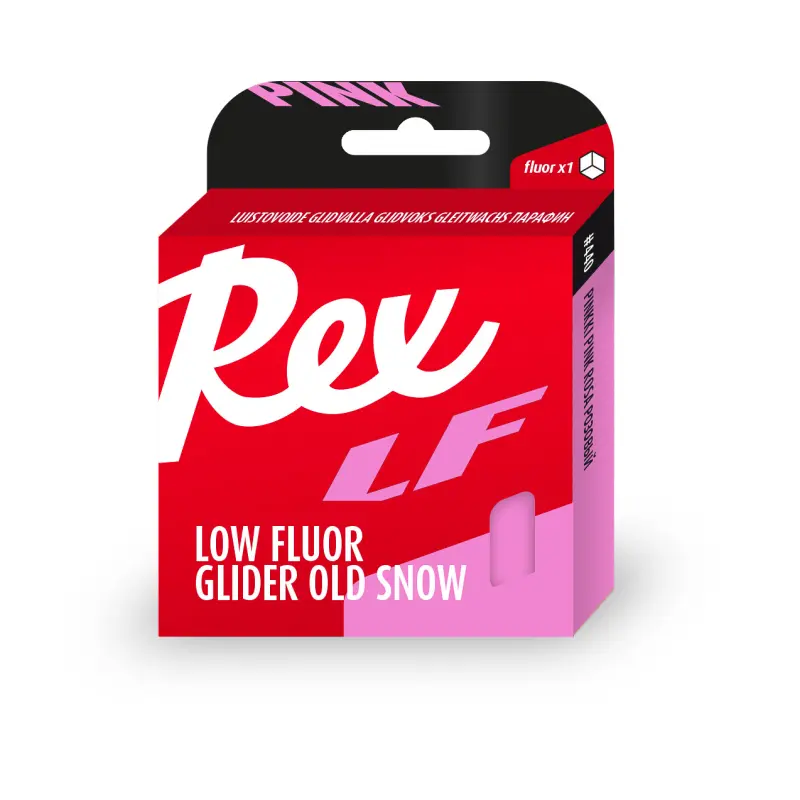 Rex LF Nízkofluórový vosk Ružový starý sneh