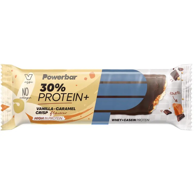 PowerBar ProteinPlus 30% tyčinka 55g Karamel-Vanilka