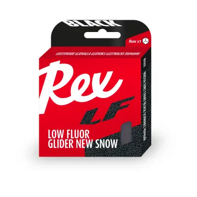 Rex LF Nízkofluórový vosk NOVÝ sneh Čierny