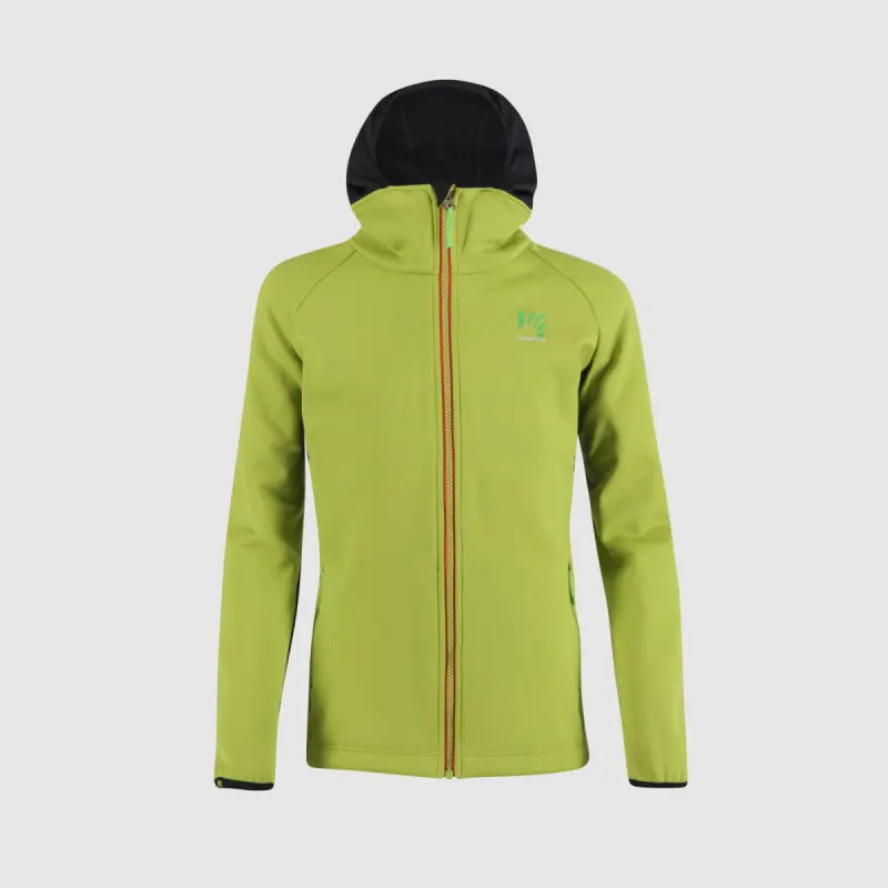 Outdoorová bunda detská Karpos Lavaredo Winter zelená/čierna
