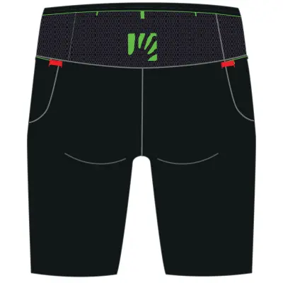 Karpos Lavaredo Dlhé Boxerky čierne