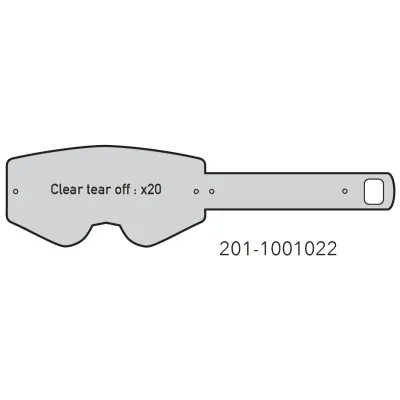 KENNY PERFORMANCE Tears off lenses