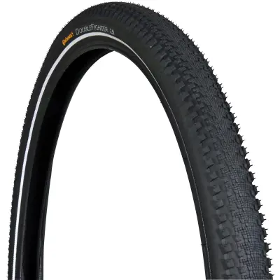 Plášť CONTINENTAL Double Fighter III Sport Reflex drôt - 700x35C