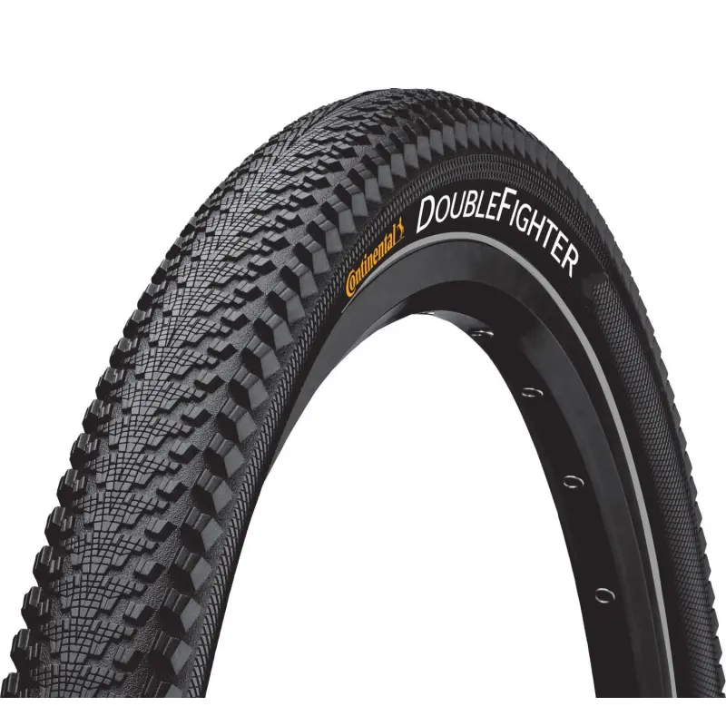 Plášť CONTINENTAL Double Fighter III Sport Reflex drôt - 26x1.9