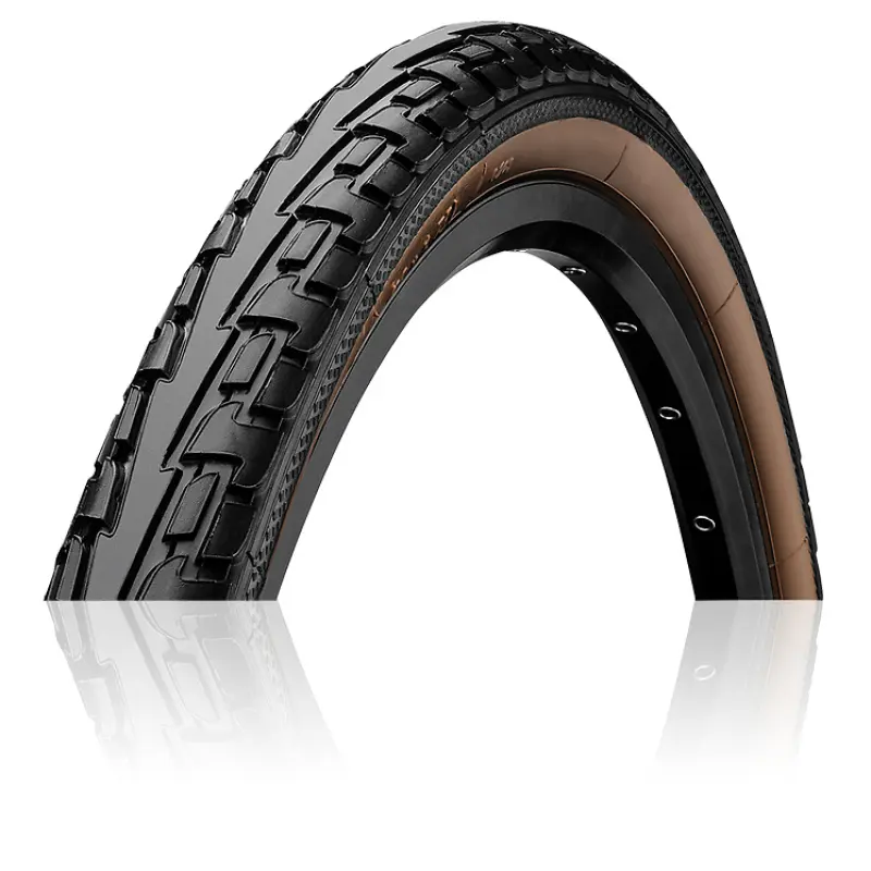 Plášť CONTINENTAL Ride Tour 28 black/brown drôt