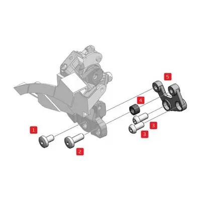Adaptér prešmykača GHOST AMR/Cagua 650B Shimano