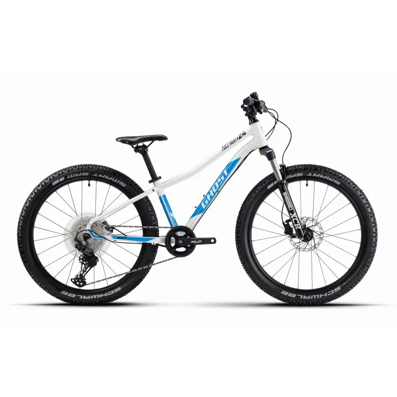 GHOST Kato 24 Full Party Bright Blue/Pearl White Gloss