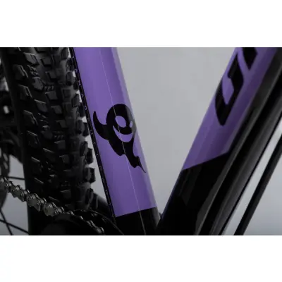 GHOST Lanao 24 Full Party Black/Metallic Purple Gloss