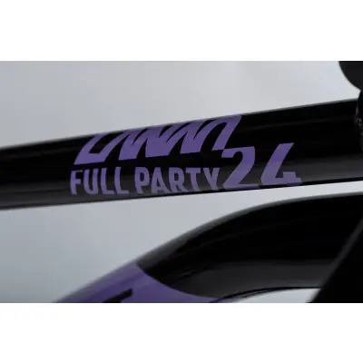 GHOST Lanao 24 Full Party Black/Metallic Purple Gloss