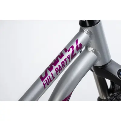 GHOST Lanao 24 Full Party Silver/Magenta Gloss