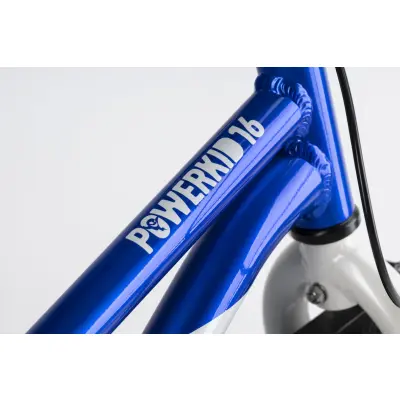 GHOST Powerkid 16 Candy Blue/Pearl White Gloss