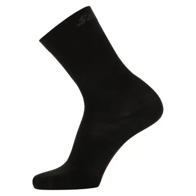 Ponožky SANTINI Wool Socks Black - XS