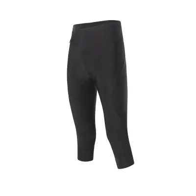 3/4 šortky bez trakov SANTINI Alba Lady Black