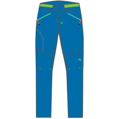 Karpos K-Performance Rock Climbing Nohavice modré/zelené
