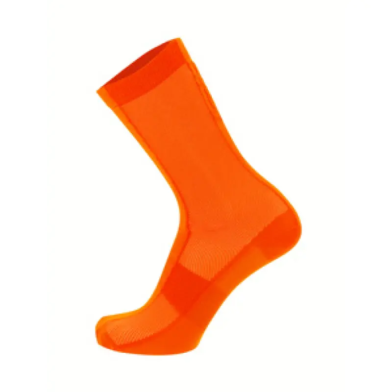Ponožky SANTINI Puro Orange Fluo - 36-39