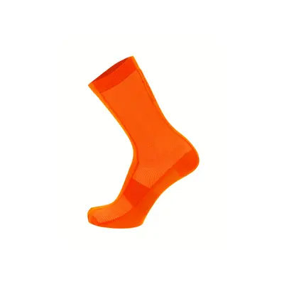 Ponožky SANTINI Puro Orange Fluo - 36-39