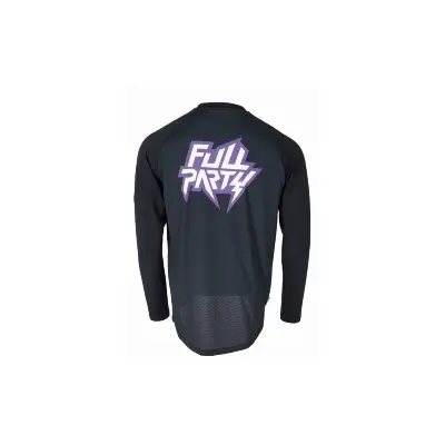 Dres s dlhým rukávom GHOST Full Party Black/White
