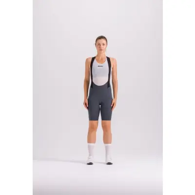 Dámske kraťasy s trakmi SANTINI Plush Grigio Asfalto