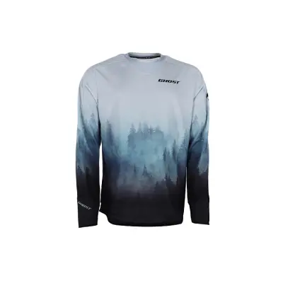 Dres dlhý rukáv GHOST WADsassen by MAOJA Black/Ice Blue