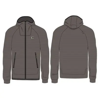 Bunda GHOT Fleece WALDsassen by Maloja Rock Grey