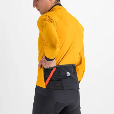 Sportful FIANDRE PRO bunda zlatá