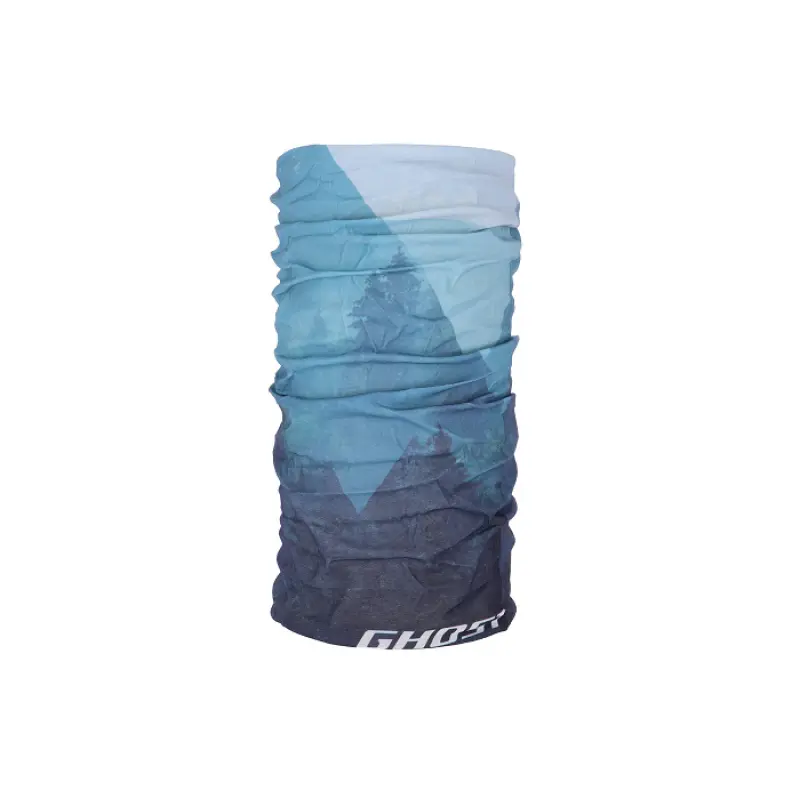 Multifunkčná šatka GHOST WALD Ice Blue/White
