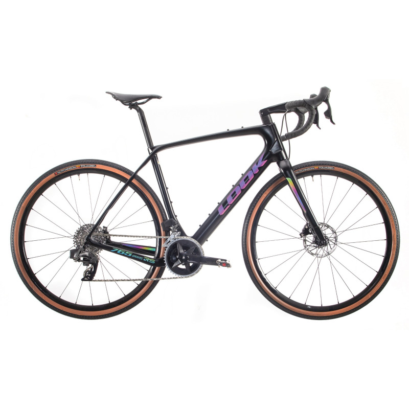 LOOK 765 Gravel RS Disc Chromatic Petrol Rival Wide Etap Fulcrum Rapid Red 500