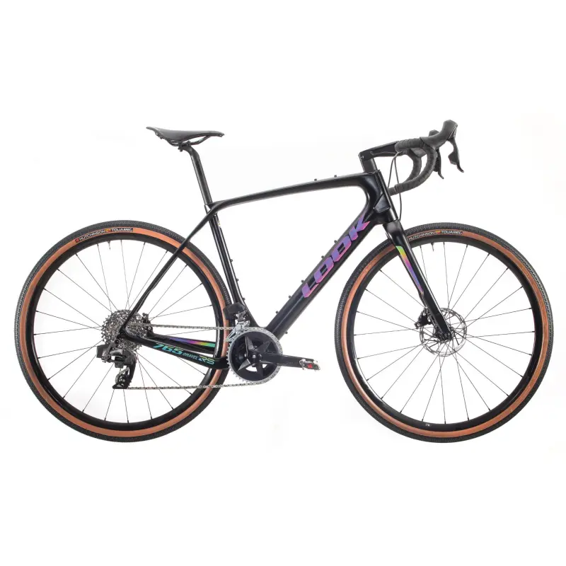 LOOK 765 Gravel RS Disc Chromatic Petrol Rival Wide Etap Fulcrum Rapid Red 500