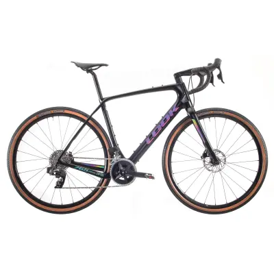 LOOK 765 Gravel RS Disc Chromatic Petrol Rival Wide Etap Fulcrum Rapid Red 500
