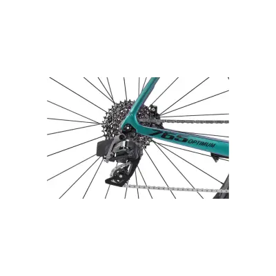 LOOK 765 Optimum 2 Disc Chameleon Green Blue Mat Rival Etap Fulcrum Racing 900 Wh