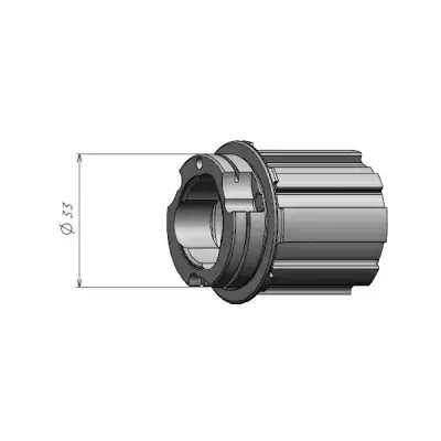 Orech FULCRUM, HG 9/12, 33mm ALU/RED ZONE/WIND/AIRBEAT/RACING/RAPID/
