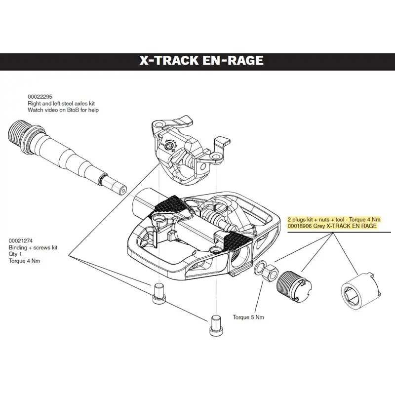 Náradie LOOK X-TRACK tool